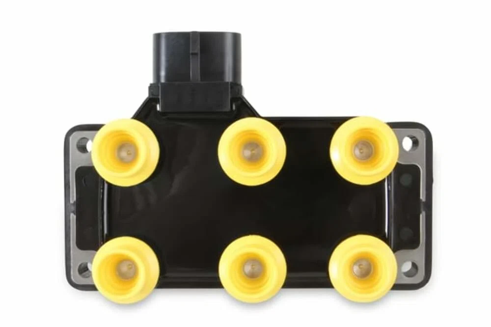 ACCEL Ignition Coil - SuperCoil - Ford 6-Tower EDIS with horizontal plug -140035